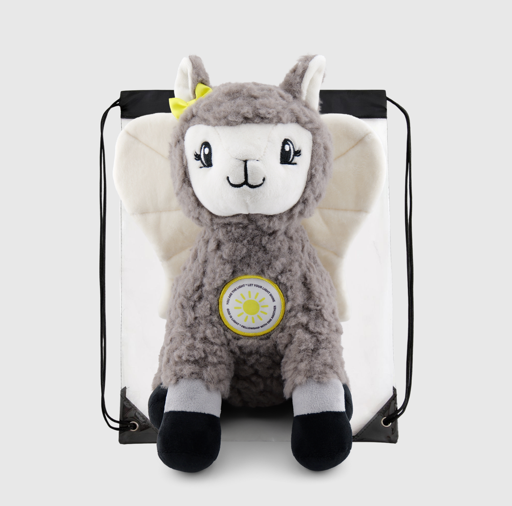 Angel-Scout™ Luma the Llama | Plush Prayer Companion + Backpack