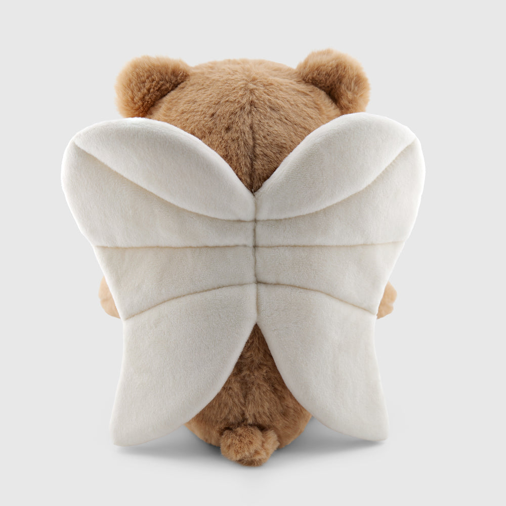 Angel-Scout™ Briella the Bear Gift Set | Plush Prayer Companion • Coloring Prayer Journal • Tote • Pencils