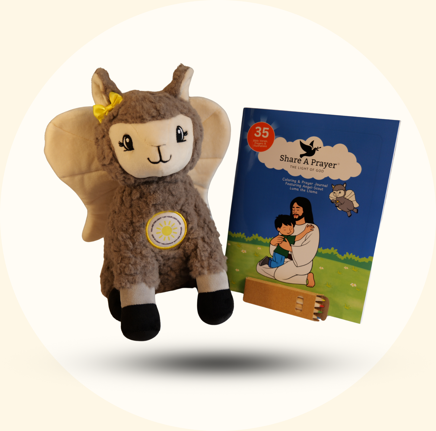 Luma the Llama - Plush Toy + Journal Gift Set (Save $5)
