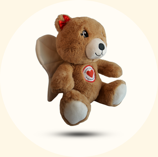 Angel-Scout, Briella the Bear™ – Prayer Plush with Audio Prayers