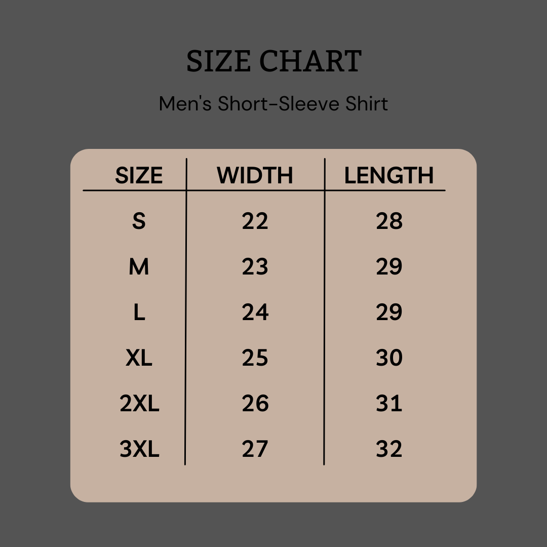 Men's Short Sleeve Lion Shirt