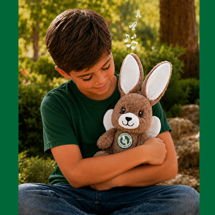 When the Prayer is Finished give Benny the Bunny a Big Hug