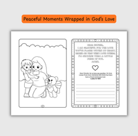 The Love of God – Coloring & Prayer Journal Featuring Angel-Scout, Briella the Bear | 35 Bible Verses, Prayers & Faith-Inspired Art | Buy One, Bless One — Pray It Forward