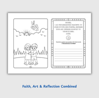 Angel-Scout™ Benny the Bunny | Coloring Prayer Journal Set | The Comfort of God