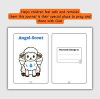 The Salvation of God – Coloring & Prayer Journal Featuring Angel-Scout, Liam the Lamb | 35 Bible Verses, Prayers & Faith-Inspired Art | Buy One, Bless One — Pray It Forward