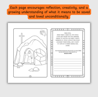 The Salvation of God – Coloring & Prayer Journal Featuring Angel-Scout, Liam the Lamb | 35 Bible Verses, Prayers & Faith-Inspired Art | Buy One, Bless One — Pray It Forward