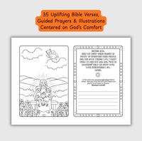 The Light of God – Coloring & Prayer Journal Featuring Angel-Scout, Luma the Llama | 35 Bible Verses, Prayers & Faith-Inspired Art | Buy One, Bless One — Pray It Forward