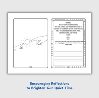 Angel-Scout™ Luma the Llama | Coloring Prayer Journal Set | The Light of God