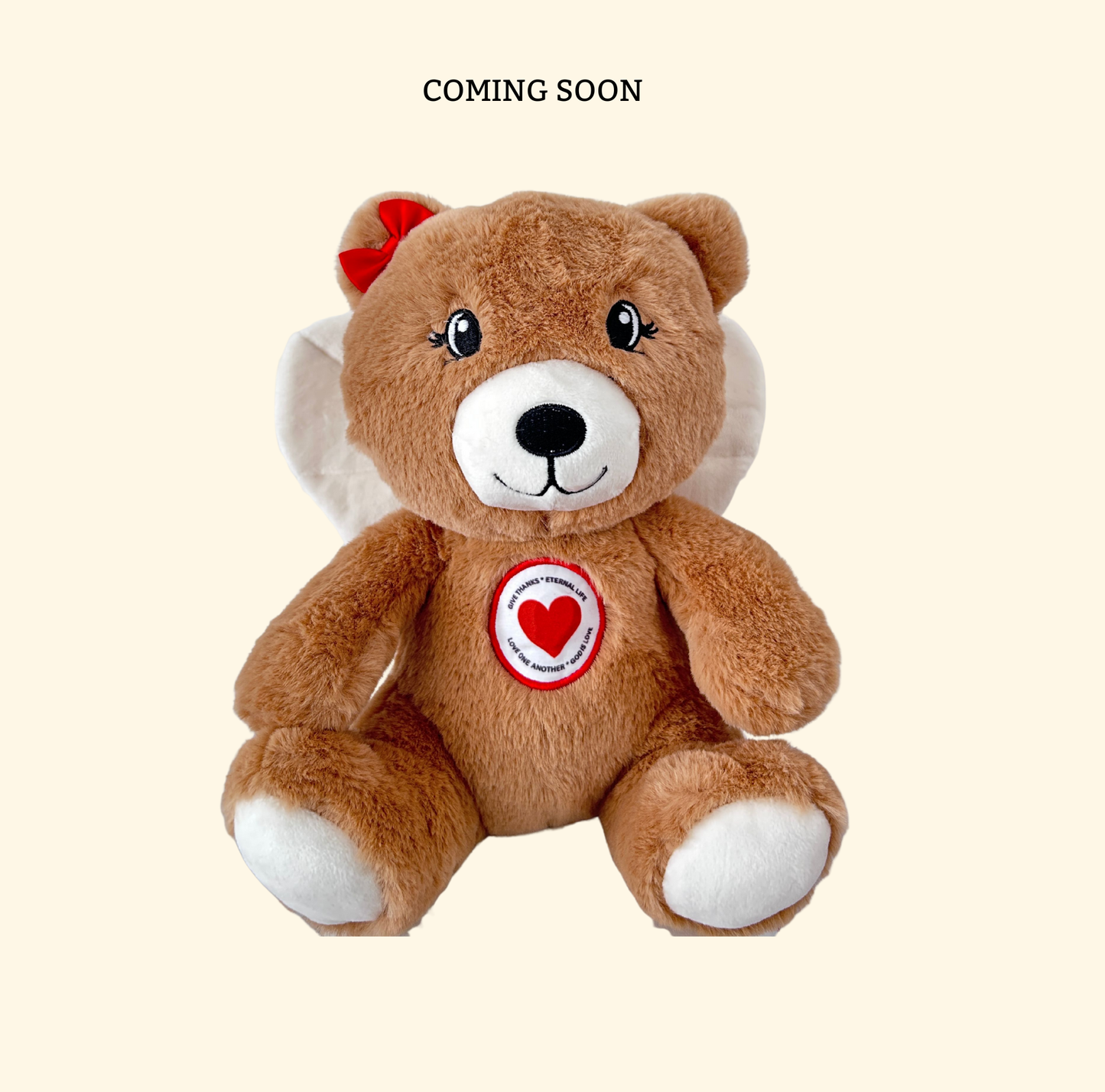 Angel-Scout, Briella the Bear™ – Prayer Plush with Audio Prayers