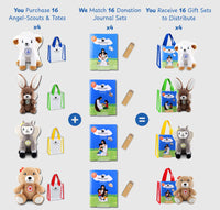Angel-Scout™ Plush & Tote | Sharing Partner