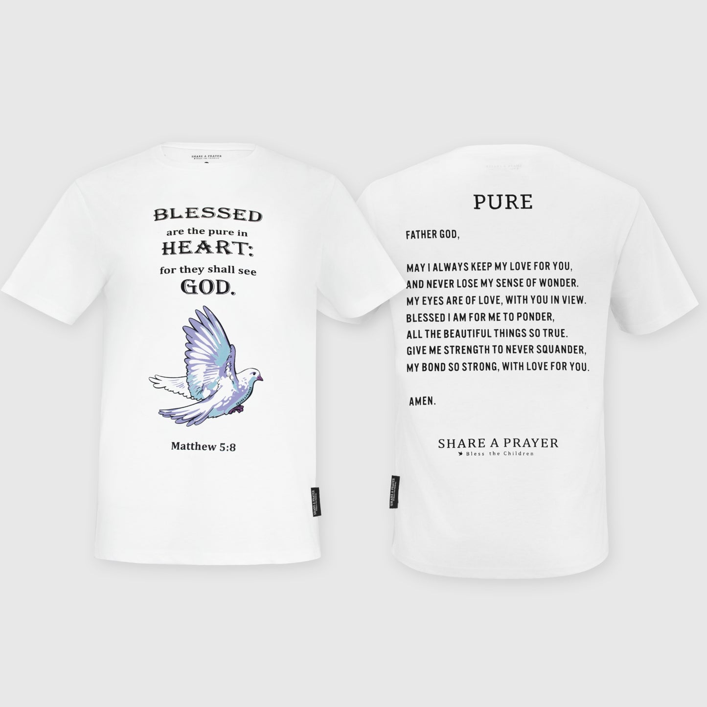 Kid's Short-Sleeve Pure Shirt