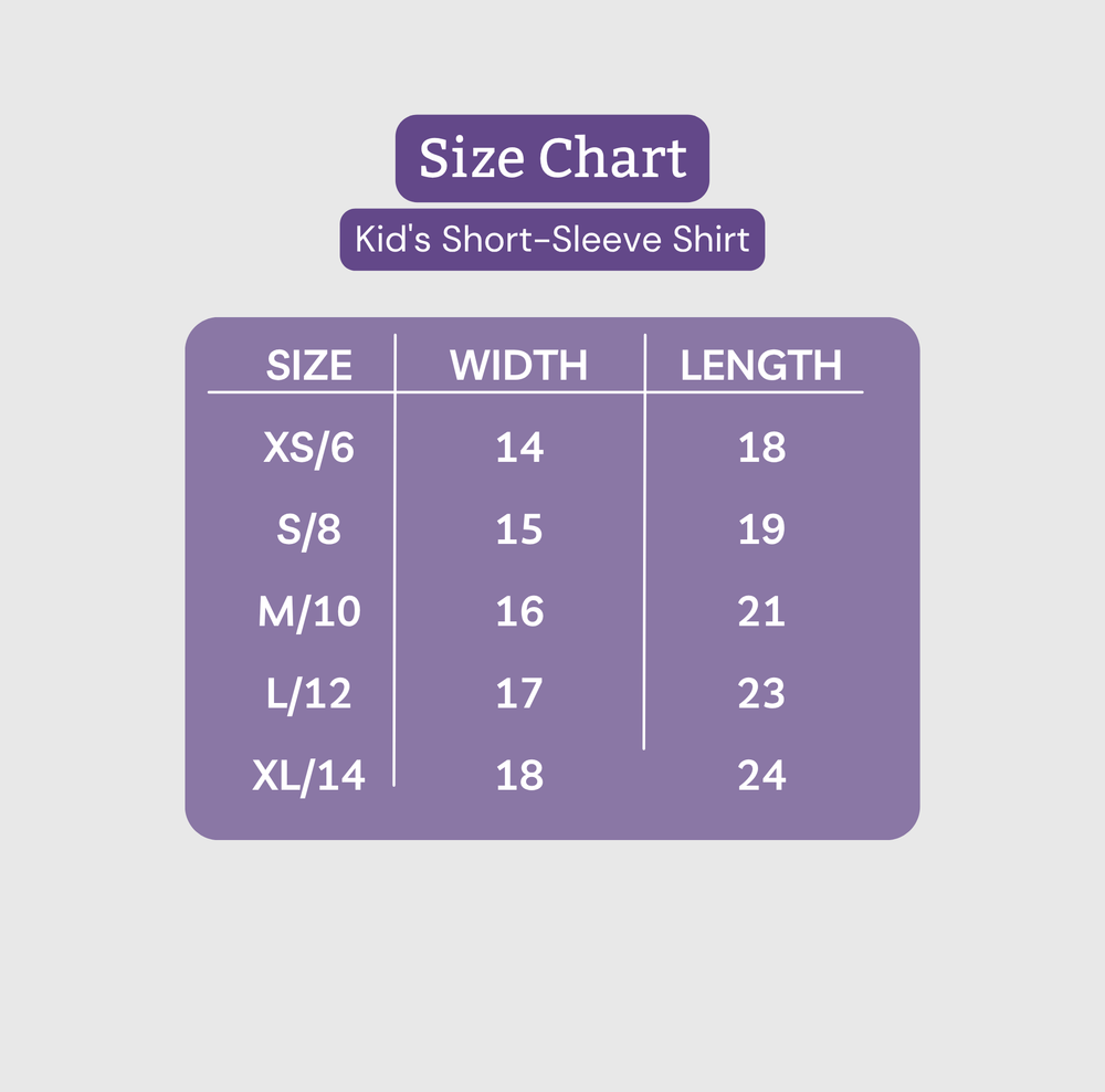 Kid's Short-Sleeve Pure Shirt
