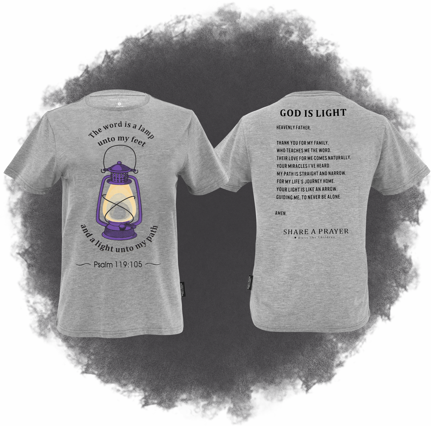 Kid's Short-Sleeve God is Light Shirt