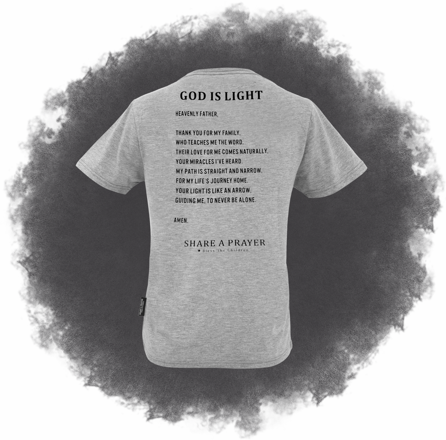 Kid's Short-Sleeve God is Light Shirt