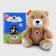 Angel-Scout Briella the Bear Gift Set – Plush Prayer Toy, Coloring & Prayer Journal, Backpack + Pencils