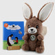 Angel-Scout Benny the Bunny Gift Set – Plush Prayer Toy, Coloring & Prayer Journal, Backpack + Pencils