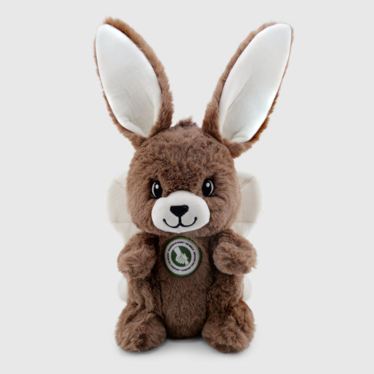 Angel-Scout Benny the Bunny Gift Set – Plush Prayer Toy, Coloring & Prayer Journal, Backpack + Pencils