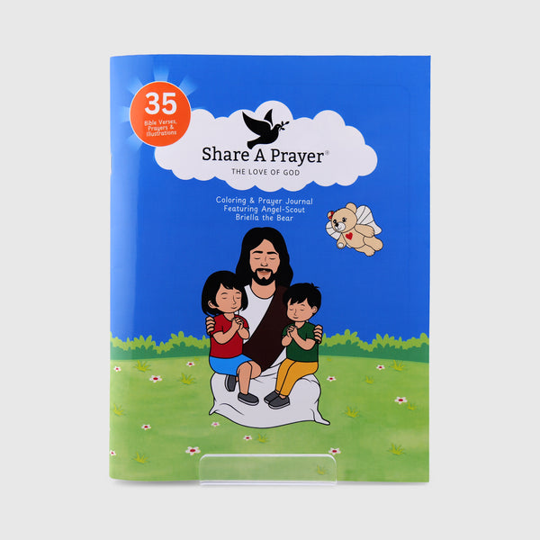 The Love of God – Coloring & Prayer Journal Featuring Angel-Scout, Briella the Bear | 35 Bible Verses, Prayers & Faith-Inspired Art | Buy One, Bless One — Pray It Forward