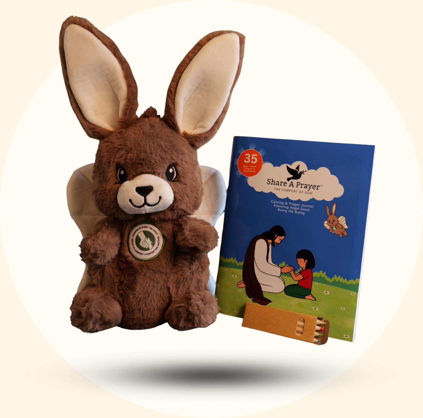 Benny the Bunny - Plush Toy + Journal Gift Set (Save $5)