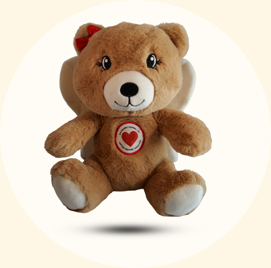 Angel-Scout, Briella the Bear™ – Prayer Plush with Audio Prayers