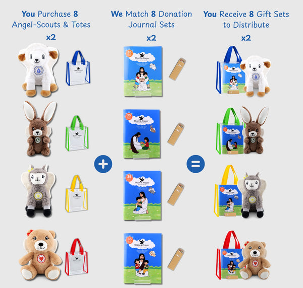Angel-Scout™ Plush & Tote | Sharing Partner