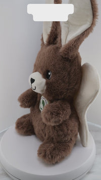 Angel-Scout™ Benny the Bunny Gift Set | Plush Prayer Companion • Coloring Prayer Journal • Backpack • Pencils