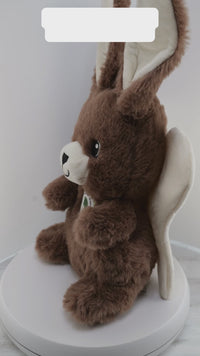 Angel-Scout™ Benny the Bunny Gift Set | Plush Prayer Companion • Coloring Prayer Journal • Backpack • Pencils
