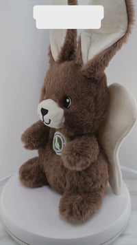 Angel-Scout™ Benny the Bunny Gift Set | Plush Prayer Companion • Coloring Prayer Journal • Backpack • Pencils